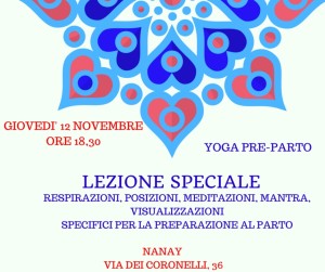 lezione speciale yoga epreparazione al parto